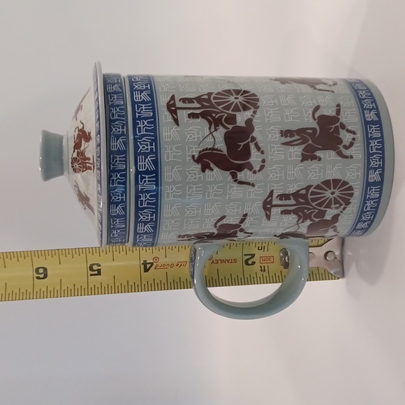 Vintage Asian Chariots Tea Infuser Mug Set - Picture 11 of 11